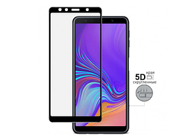 Захисне скло 5D Samsung Galaxy A7 (2018) / A750 black