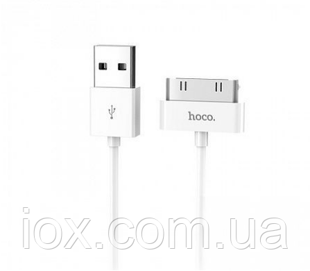 Кабель USB для iPhone и iPad- 30pin 1м Hoco X23