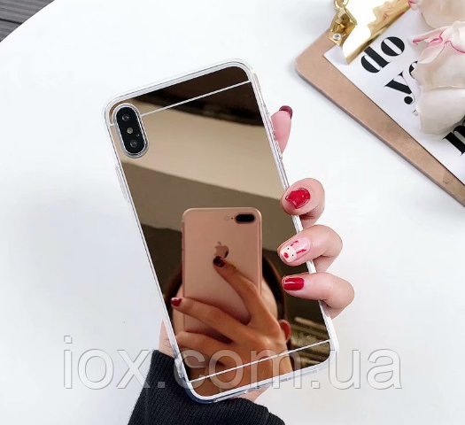 Дзеркальний золотий силіконовий чохол iphone 11pro 5.8 дюйма