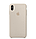Білий чохол накладка для iPhone XS Max Silicone Case, фото 3