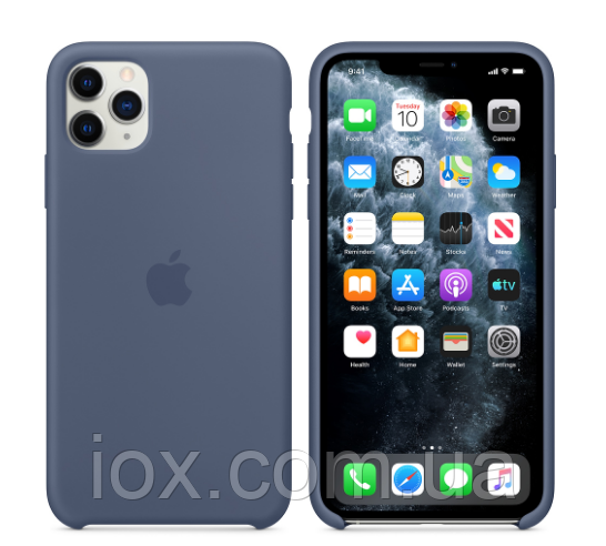 Лавандовий чохол накладка для iPhone 11Pro Max Silicone Case