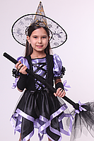 Карнавальний костюм Відьмочка No3/1 (бузок) 140 см