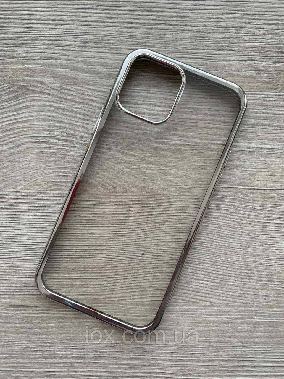 Силіконовий чохол з камінням Сваровські для Iphone 12/12pro