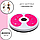 Диск здоров'я вигнутий World Sport магнітний з масажем стоп, колір рожевий, фото 2