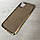 Силіконовий чохол з камінням Сваровські для Iphone 12/12pro золотий, фото 8