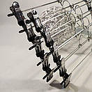 Вішалки Плічки Тремпеля 28 см дитячі з прищіпками хромовані для дитячого одягу 10 шт, фото 5