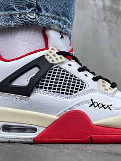 Nike Air Jordan 4 Chunky Lace White Red ID 1925236031 2499 Prom.ua