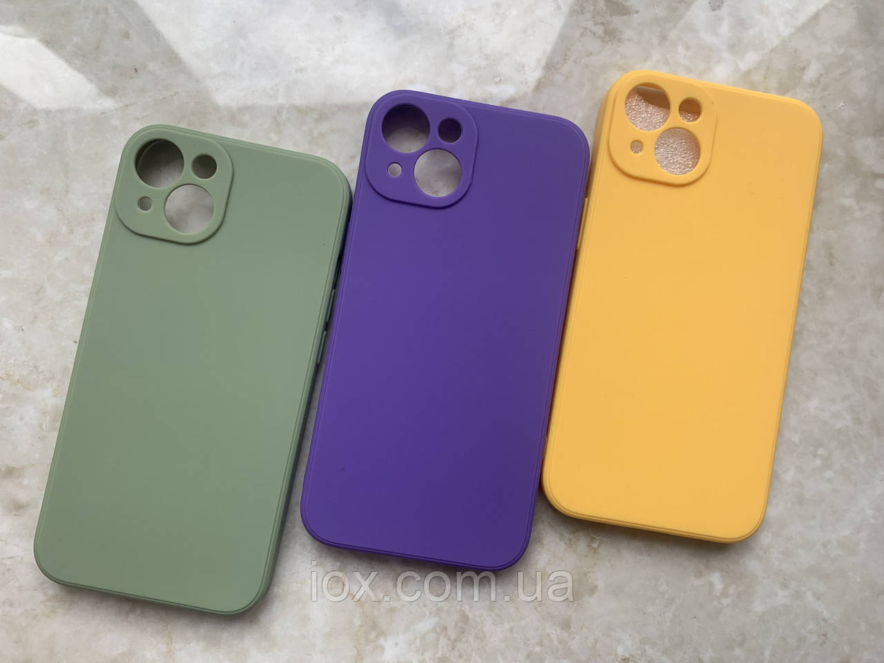 М'ятний силіковий фірмовий чохол для iphone 14