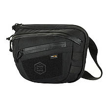 M-Tac сумка Sphaera Hardsling Bag Large з липучкою Elite Black