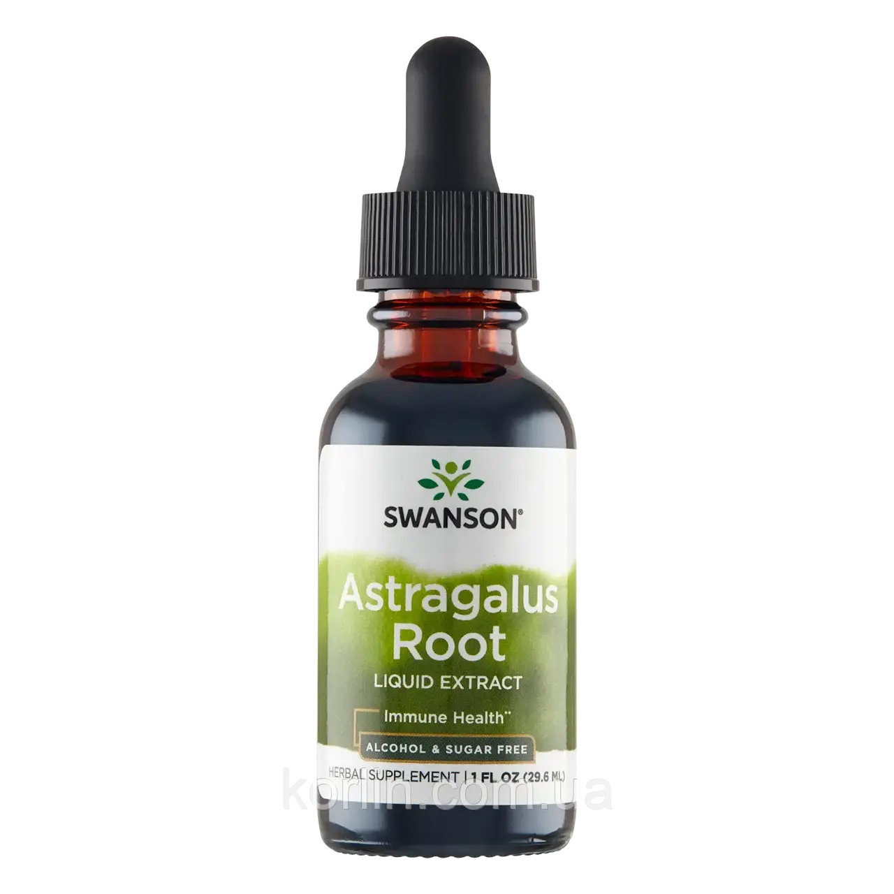 Екстракт Корня Астрагала рідина 29,6 мл Swanson Astragalus Root Liquid Extract США Доставка з ЄС, фото 1