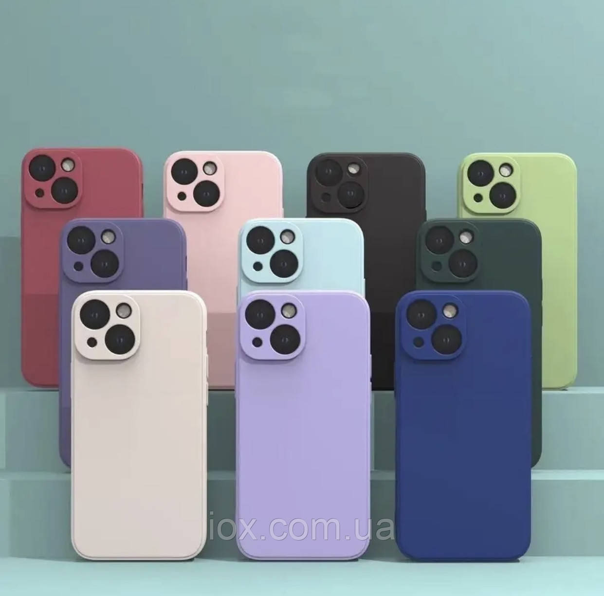 Силиковий фірмовий чохол для iphone 13