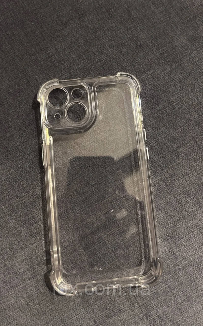 Прозорий противоударний чехол 14 з бортами і захистом на камеру