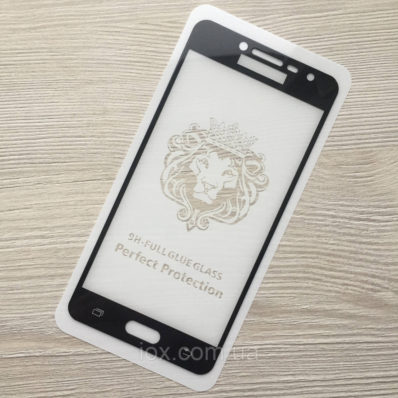 Захисне чорне скло 2.5 D Full Glue Samsung J2 Prime/G530