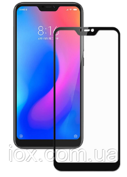 Захисне чорне скло 2.5 D Full Glue Xiaomi Mi 8SE