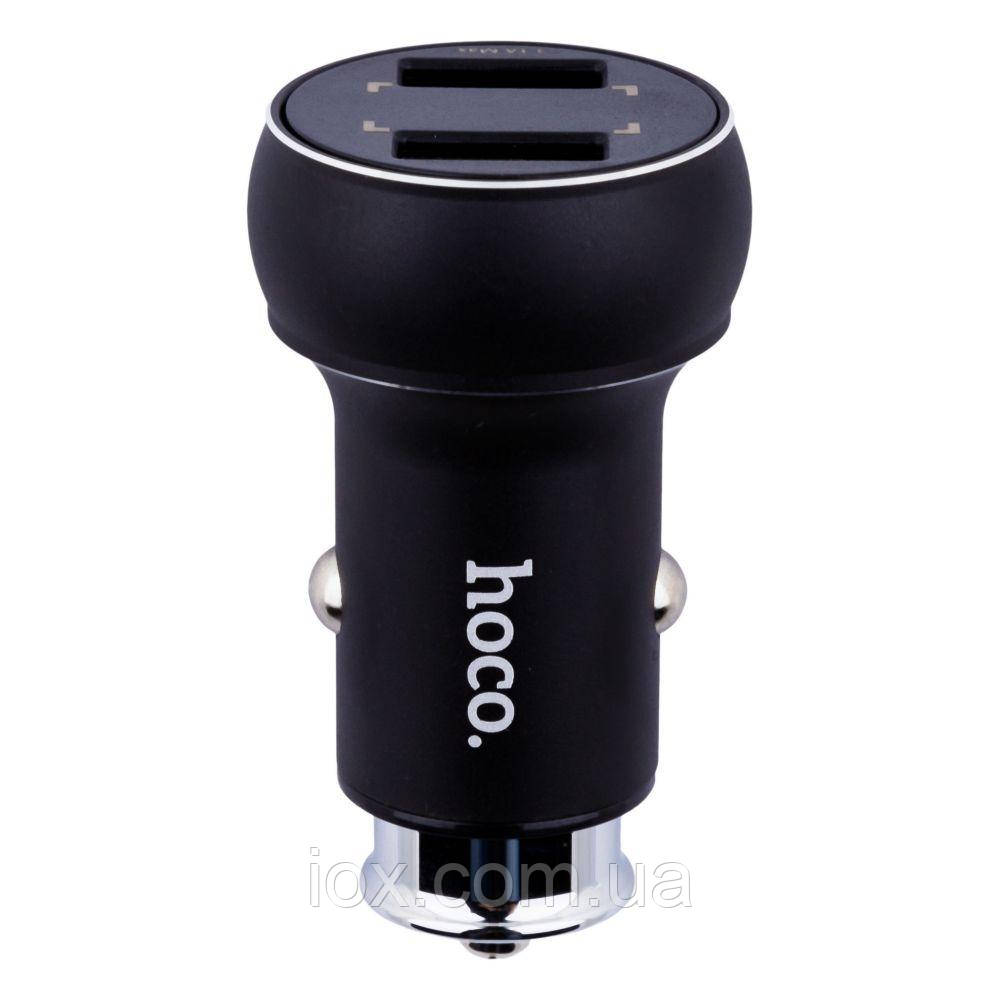 Автомобільний Зарядний Пристрій Hoco Z22 LED 2 USB