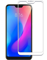 Защитное белое стекло 2.5D Full Glue Xiaomi Redmi 6/6a