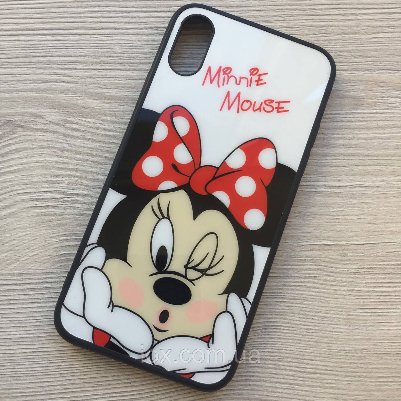 Силіконовий Чохол з Мінні Маусом iphone X/XS