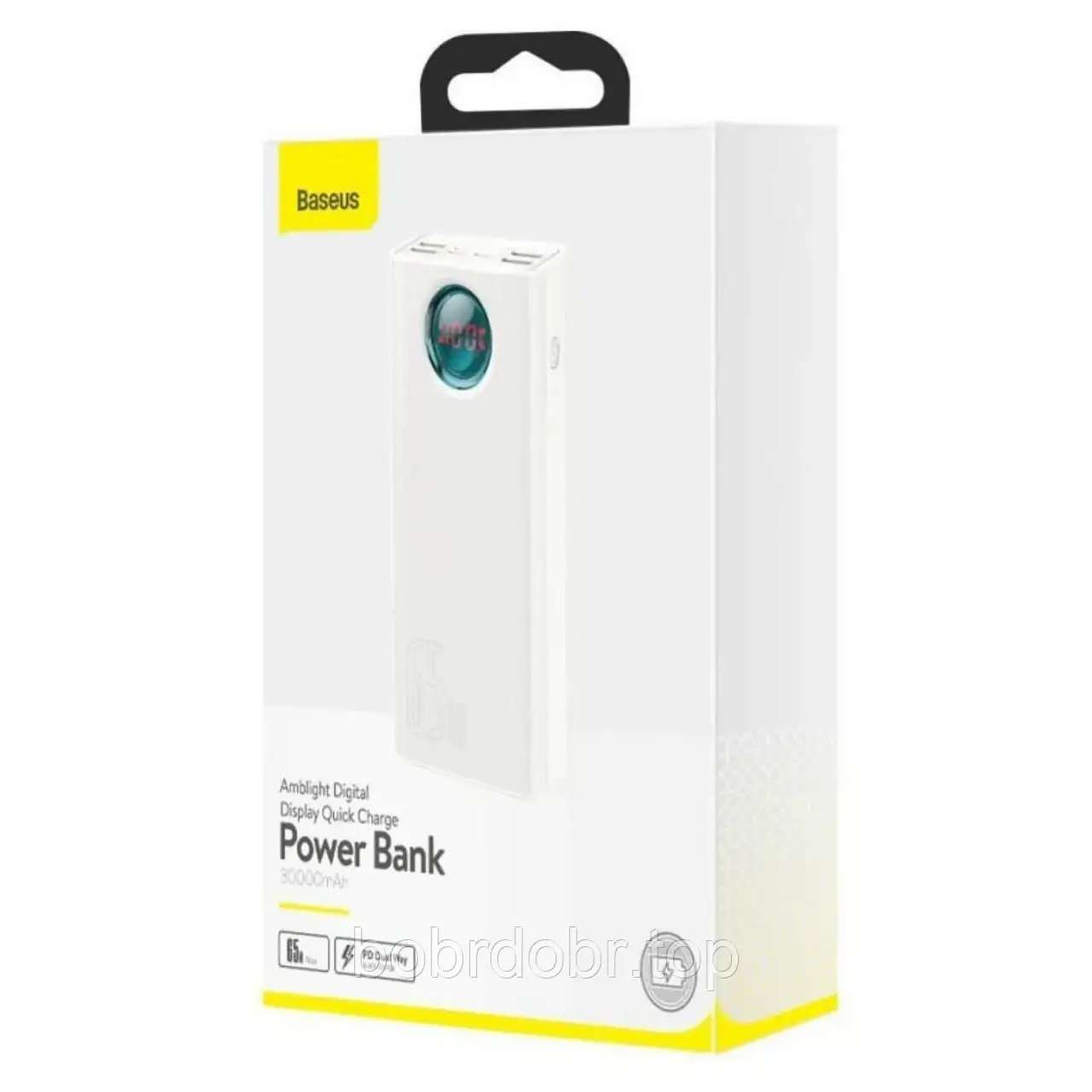 Зовнішній акумулятор / павербанк Baseus 30000 mAh 65W ( BS-30KP365 / PPLG-A02 )