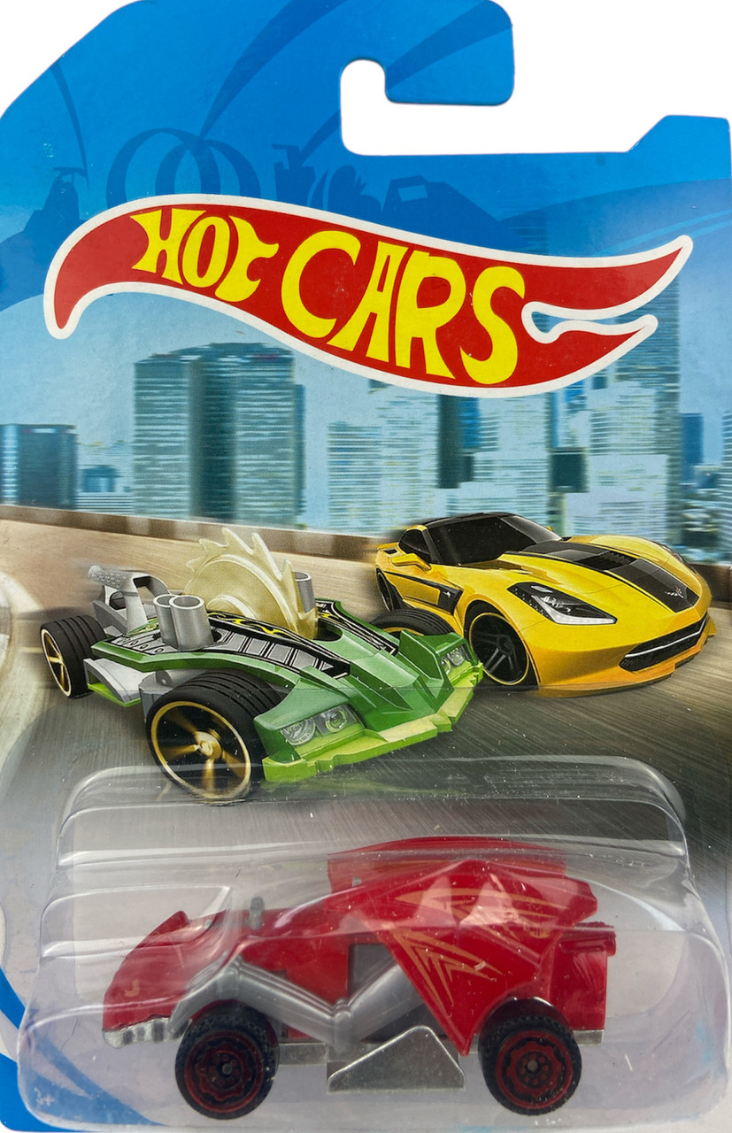 Машинка Хот Вілс Червона Hot CARS RACING 324.44