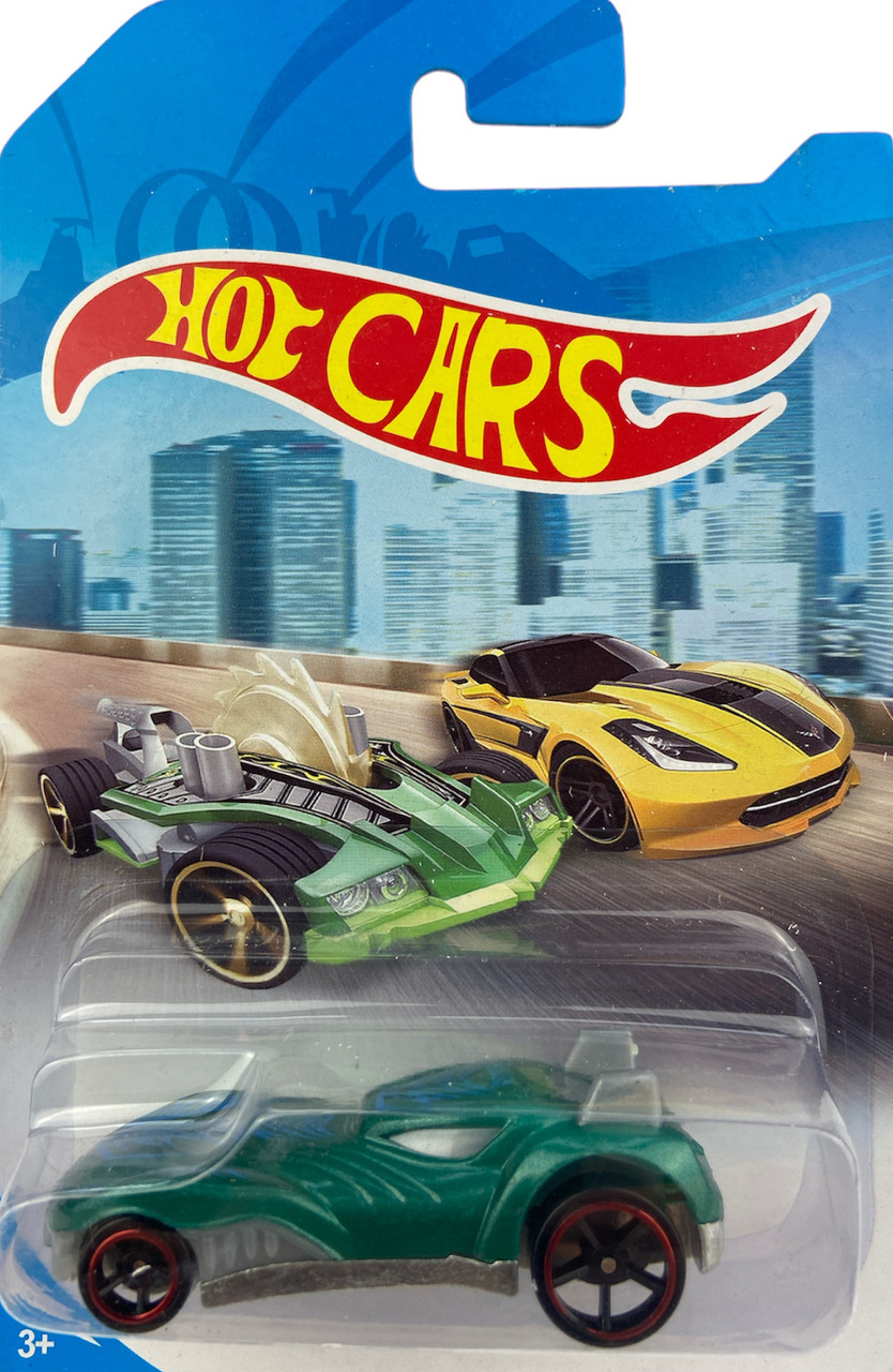 Машинка Хот Вілс Зелена Hot CARS RACING 324.48