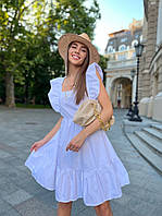 Стильный модный летний легкий сарафан с красивой зоной декольте Супер софт принт 42-44,44-46 Цвет3