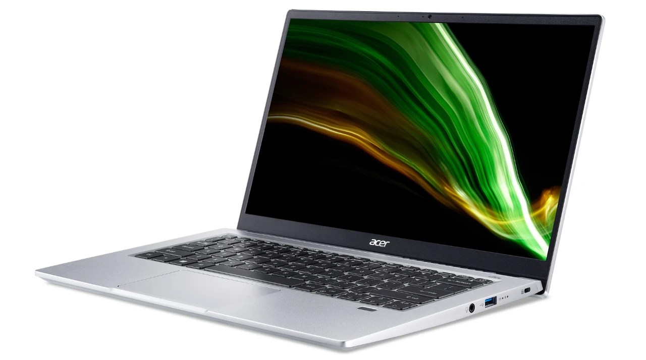 Ультрабук Acer Swift SF314-511-360U Silver / 14" IPS / Intel Core i3-1115G4 (2(4) ядра по 4.1GHz) / 8GB DDR4 / - фото 4 - id-p1925226946
