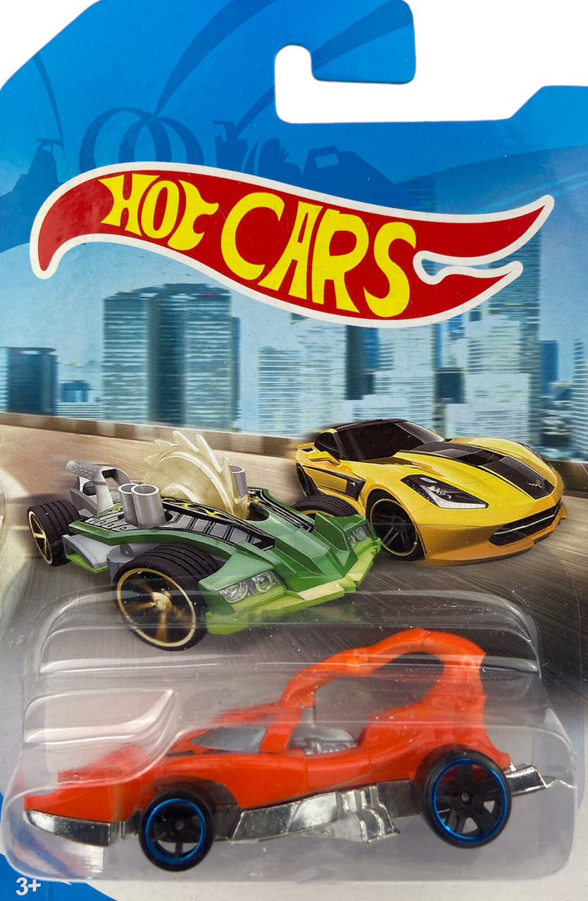 Машинка Хот Вілс Помаранчевий Скорпіон Hot CARS RACING 324.54