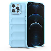 Чехол Magic Shield для Apple iPhone 12 Pro Max Light Blue