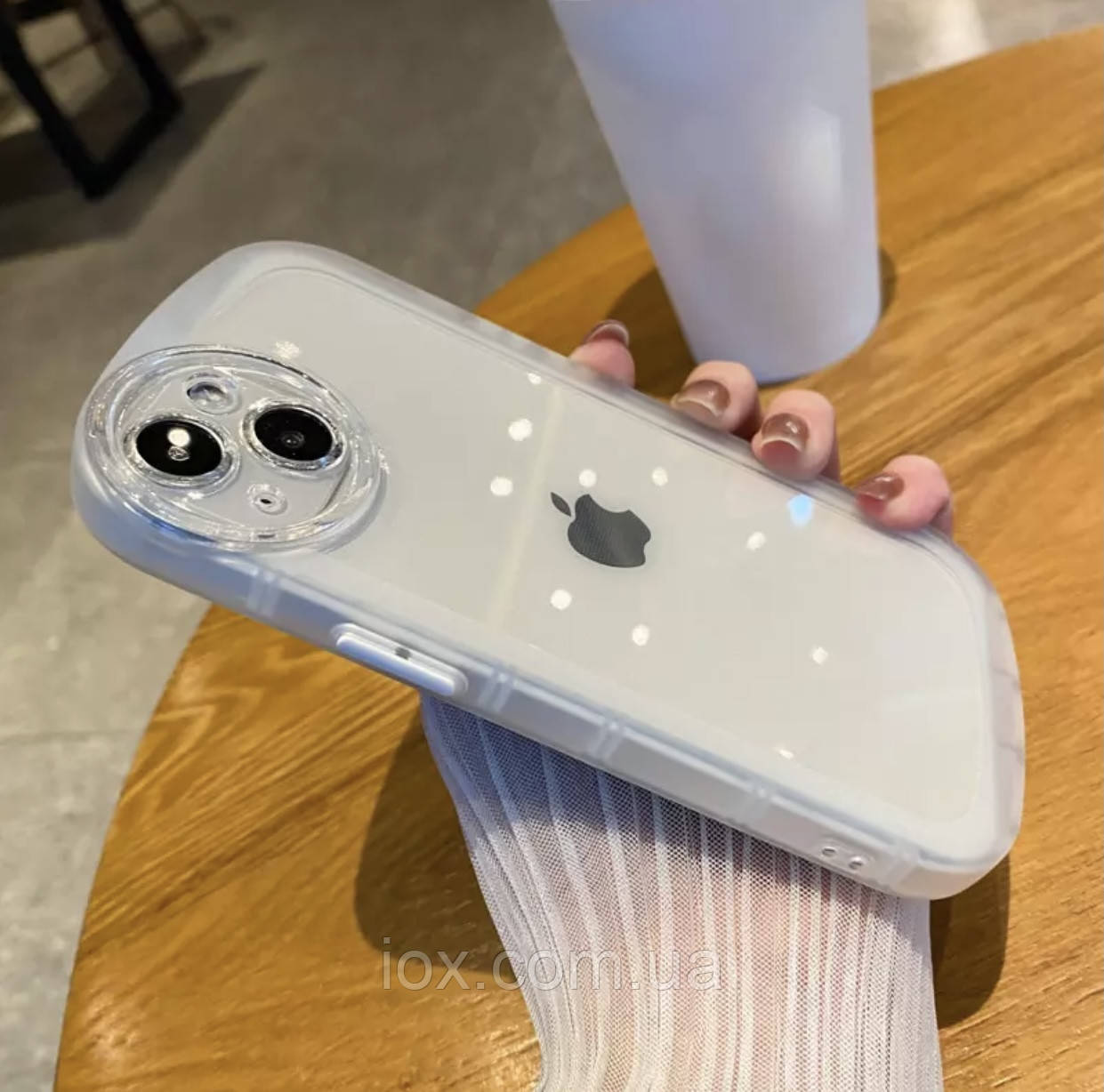 Прозорий захисний чехол для iphone 13 силіконовий