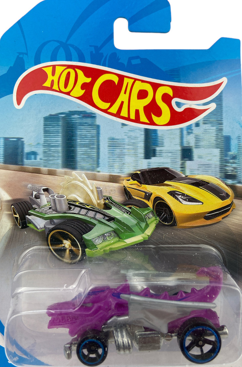 Машинка Хот Вілс Фіолетовий Дракон Hot CARS RACING 324.58