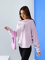 Модный стильный женский свитер oversizeе Ангора рубчик 1(42-48); 2(50-58) Цвета 4
