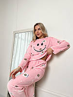 Найбільший модний жіночий комплект домашнього одягу Мікрофібра. 44-46,48-50 Фабричний Китай Колір пудра