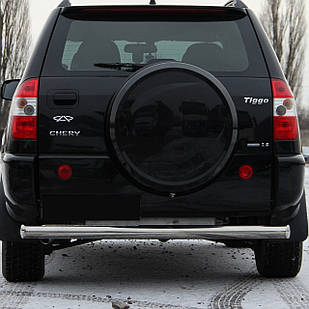 Захист заднього бампера на Chery Tiggo (2012-2014)