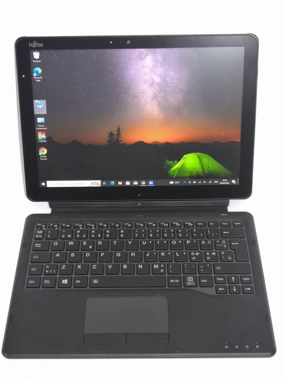 Ноутбук-трансформер Fujitsu Tablet Stylistic V727 / 12.5" IPS Touch / Core i5-7Y57 (2(4) ядра по 1.2-3.3GHz) / - фото 2 - id-p1925227661
