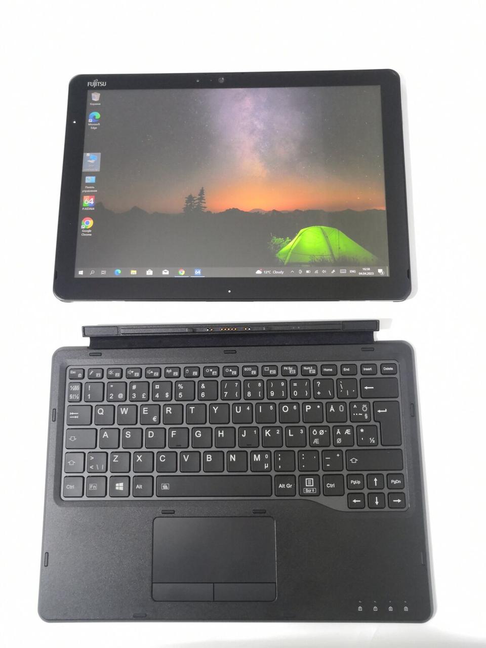 Ноутбук-трансформер Fujitsu Tablet Stylistic V727 / 12.5" IPS Touch / Core i5-7Y57 (2(4) ядра по 1.2-3.3GHz) / - фото 3 - id-p1925227661