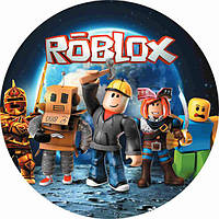 Тарелки Роблокс Roblox одноразовые бумажные детские (10 шт)
