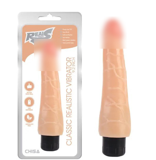 Вібратор мультишвидкісний Classic Realistic Vibrator 9.2, фото 1