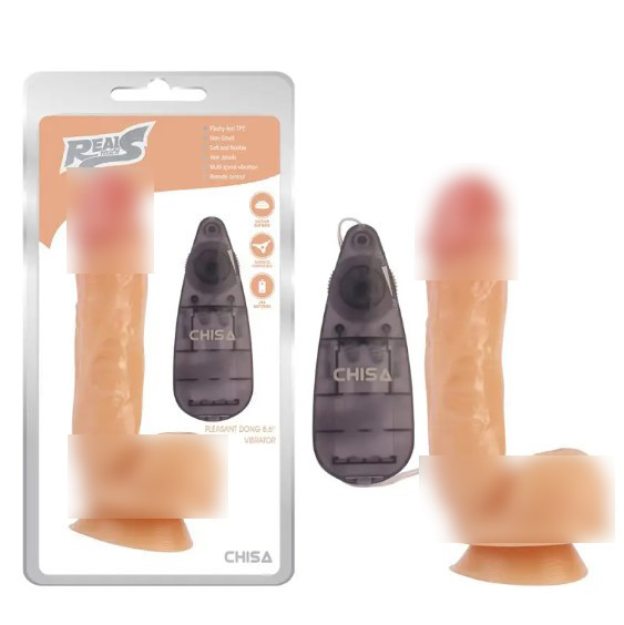 Вібратор на присоску та пультом керування Pleasant Dong 8.6, фото 1