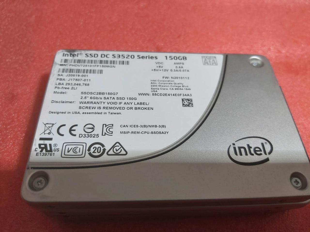 Ssdsc2bb150g701 deals