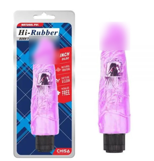 Вібратор мультишвидкісного фіолетового кольору 9 Inch Dildo, фото 1