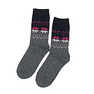 Жіночі ангорові термо шкарпетки GNG (орнамент) 35-38, фото 2