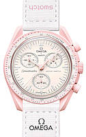 Наручные часы Swatch x Omega Bioceramic MoonSwatch Collection ''Mission to Venus" (SO33P100)