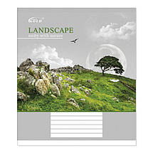 Зошит 18 аркушів клітинка "Бріск"/ Нейтральний мікс, фото 2