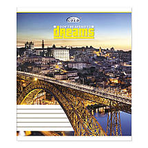 Зошит 18 аркушів клітинка "Бріск"/ Нейтральний мікс, фото 3