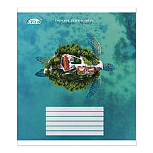 Зошит 18 аркушів клітинка "Бріск"/ Нейтральний мікс, фото 4