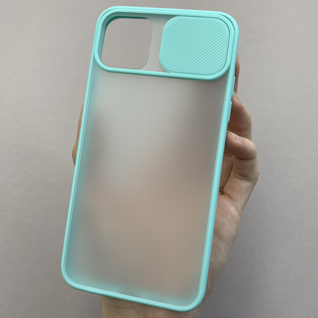 Чохол для Apple iPhone 11 Pro Max матовий із закритою камерою чохол на телефон айфон 11 про макс бірюзовий cur