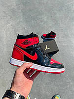 Женские кроссовки Nike Air Jordan 1 High OG Bred Patent