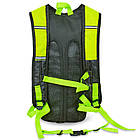 Моторюкзак із питною системою моторюкзак із гідрататором Monster 5122-M об'єм 6 л Black-Green, фото 3