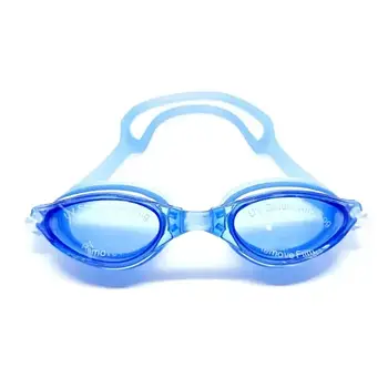 Окуляри для плавання дорослі Conquest BL-6800 із захистом від запотівання й ультрафіолету Синій