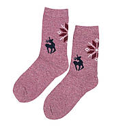 Жіночі ангорові термо шкарпетки GNG (олень) 35-38, фото 2